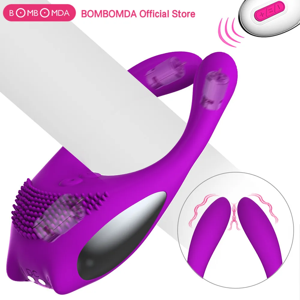 Вибрирующее кольцо на пенис секс игрушки для мужчин дистанционное управление