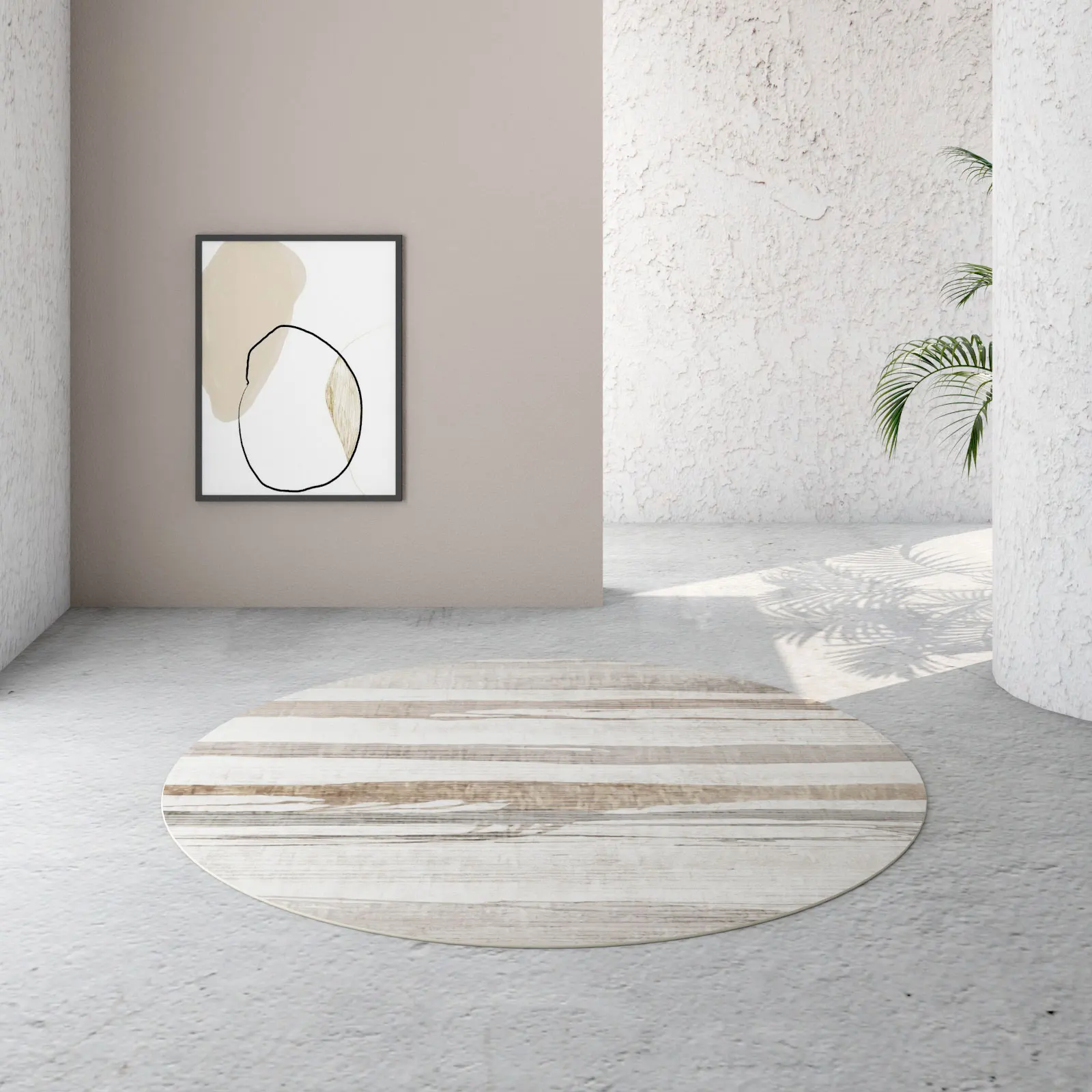 Минималистичные мягкие ковры для гостиной круглый ковер украшения спальни