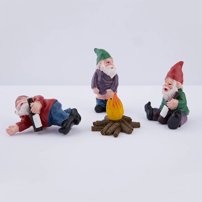 

Resin Moss Micro Landscape Decoration Elf Fairy Miniature Garden Dwarf Ornaments