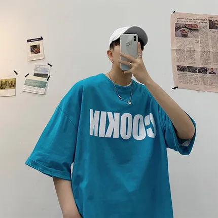 

Men's casual short-sleeved t-shirt wild clothes tide 11622