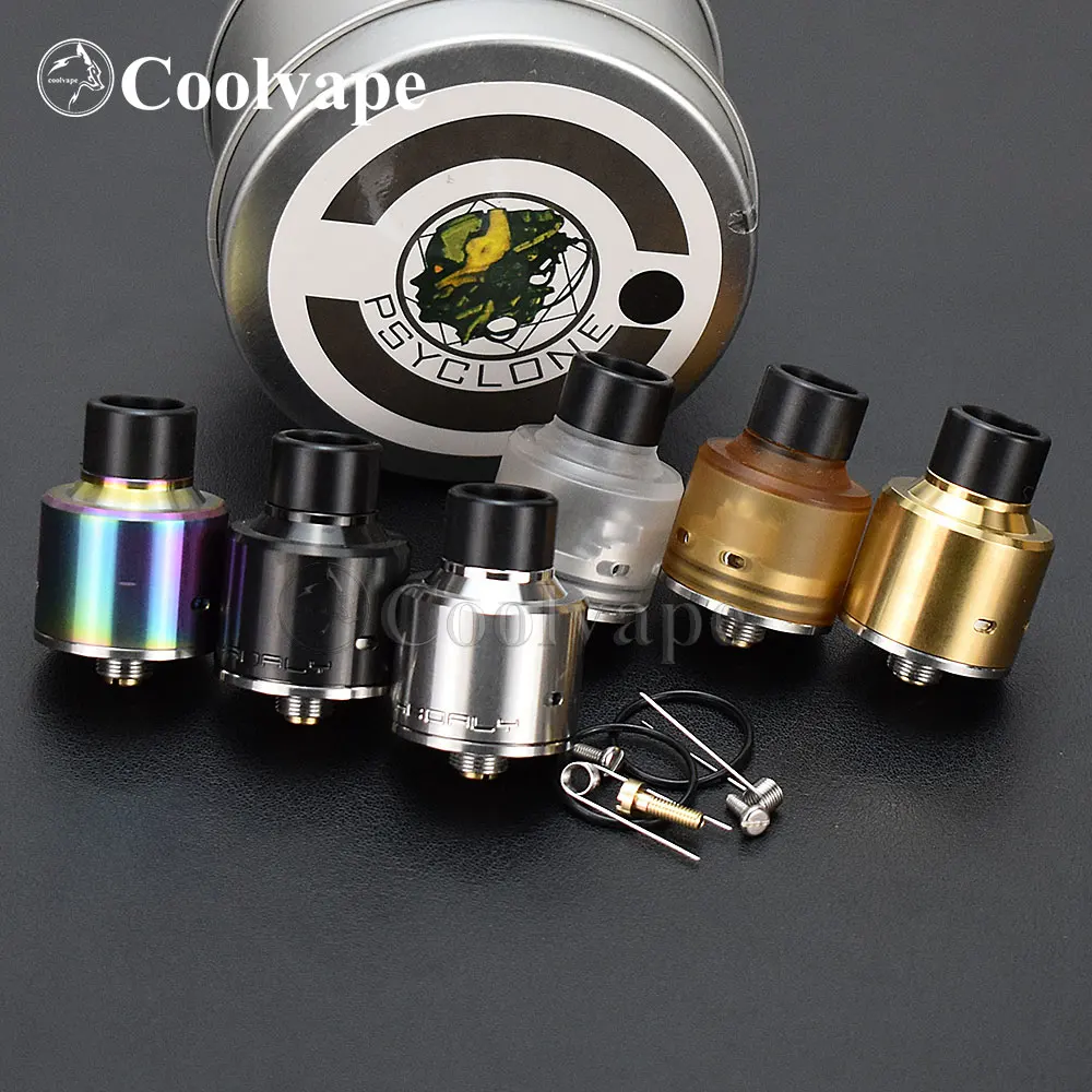 Бак для атомайзера Hadaly RDA mtl rda с одной катушкой Squonk bf pin 316ss 22 мм воздушный поток vs sxk