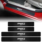 4 шт., защитные наклейки на пороги автомобиля Suzuki Swift Jimny SX4 Samurai Grand Vitara
