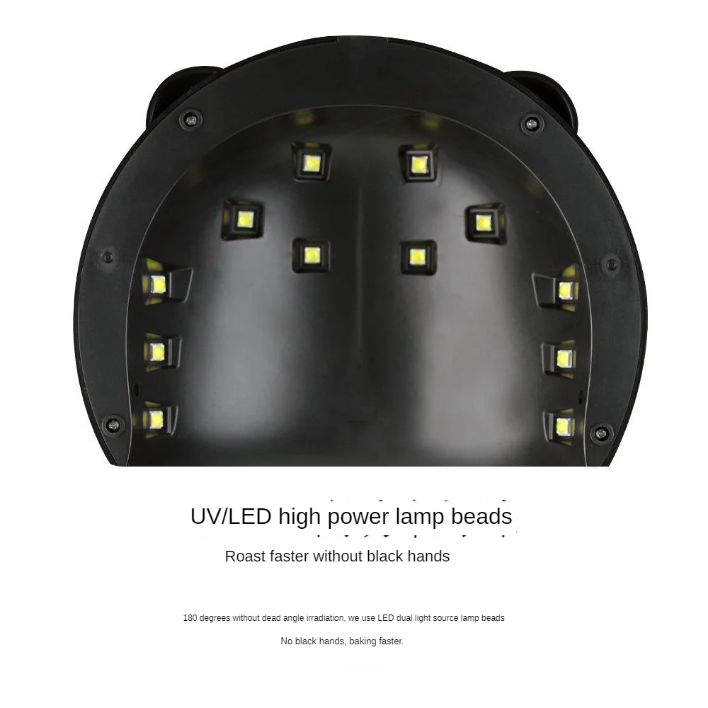 Горячая лампа с пандой 36 Вт умная зондирующая УФ Лаковая нагревательная третьей