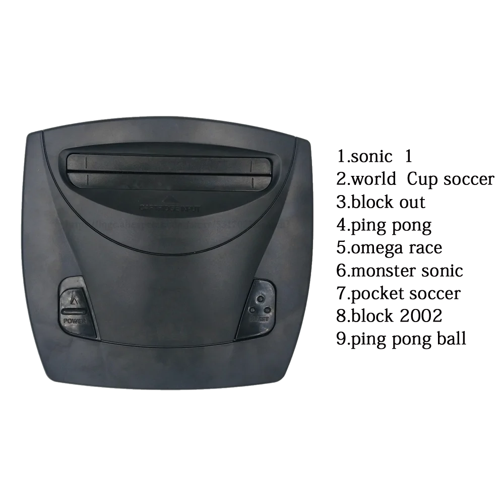 Игровая консоль для Sega MD3 16 бит AV выход Классический Портативный игровой плеер MD