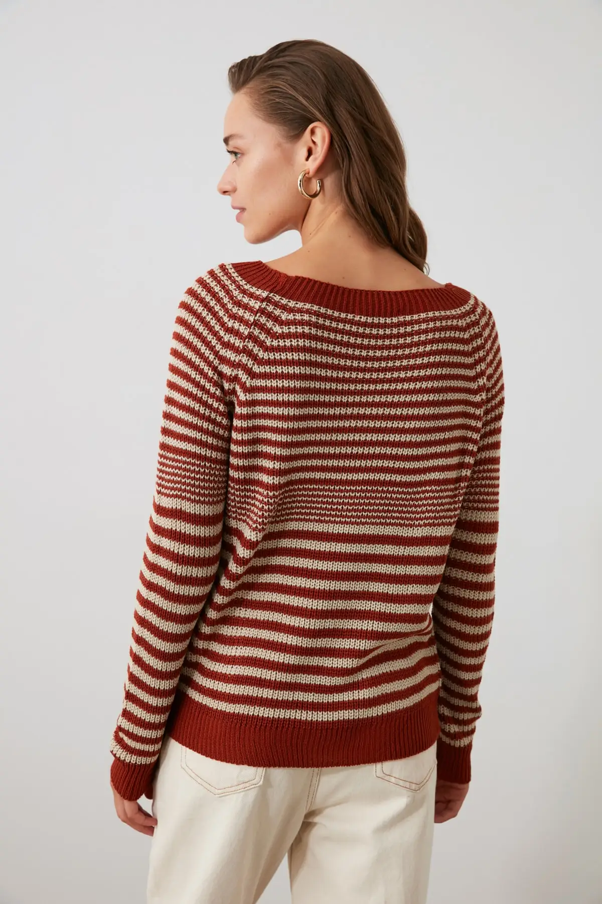 

Trendyol Striped Knitwear Sweater TWOAW21KZ1333
