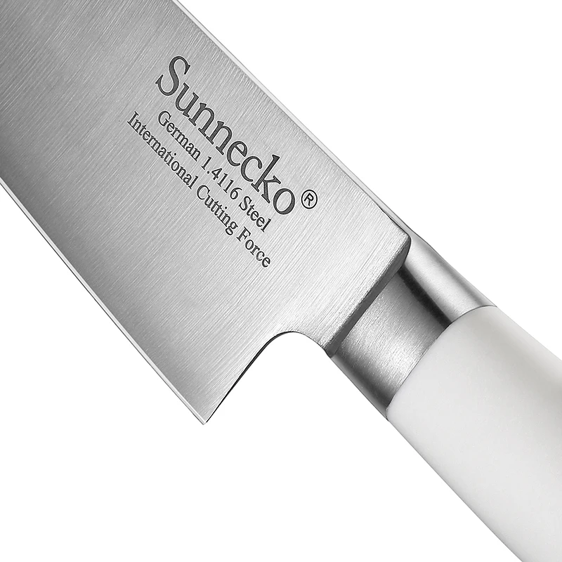 SUNNECKO 8 "нож шеф-повара немецкий 1 4116 стали лезвие кухонные ножи с пальцем рук