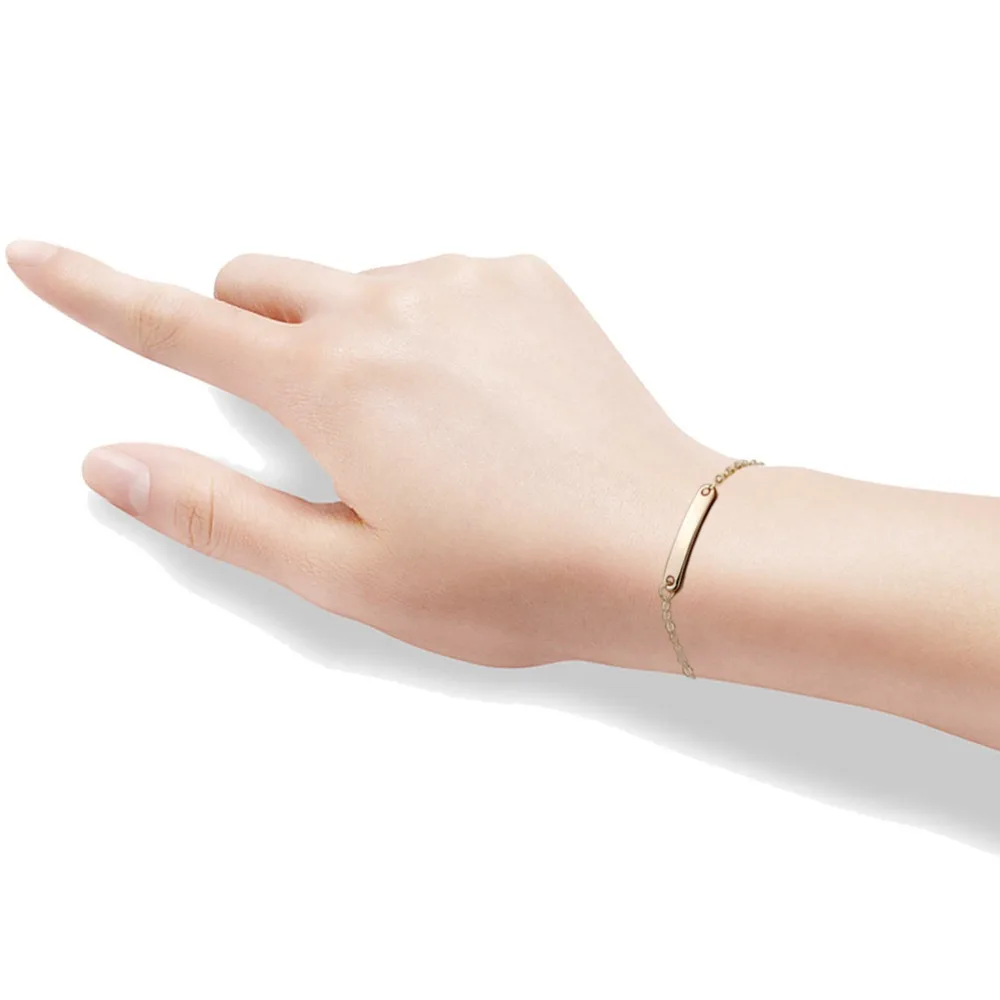 Регулируемый Браслет-слайдер для тенниса полоса простой браслет с шармами