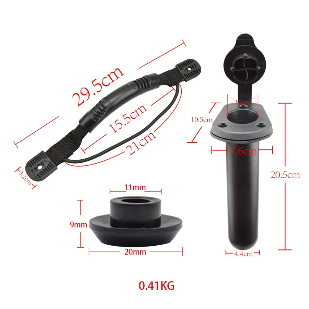 4 шт. ручка-держатель для Каяка лодки | Спорт и развлечения