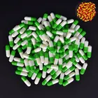 Пустые многоцветные желатиновые капсулы, 1000 шт., таблетки Vcaps, гель Halal, разделенная коробка, 5 цветов