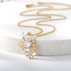 Ожерелье с подвеской в виде скорпиона, в готическом стиле