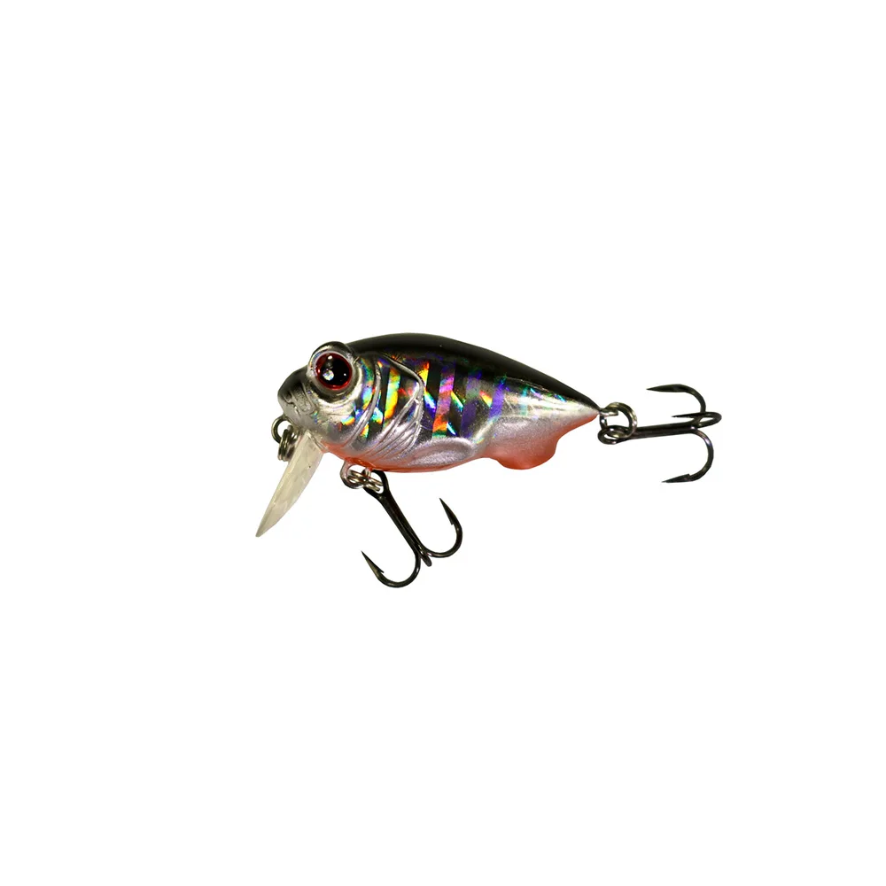 

BassLegend- Fishing Floating Crankbait Little Frog Bass Chub Wobbler Shallow water 38mm/5g