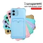 Прозрачный мягкий силиконовый чехол для iphone 12 11 8 7 mini pro plus xs max xr x se 2020