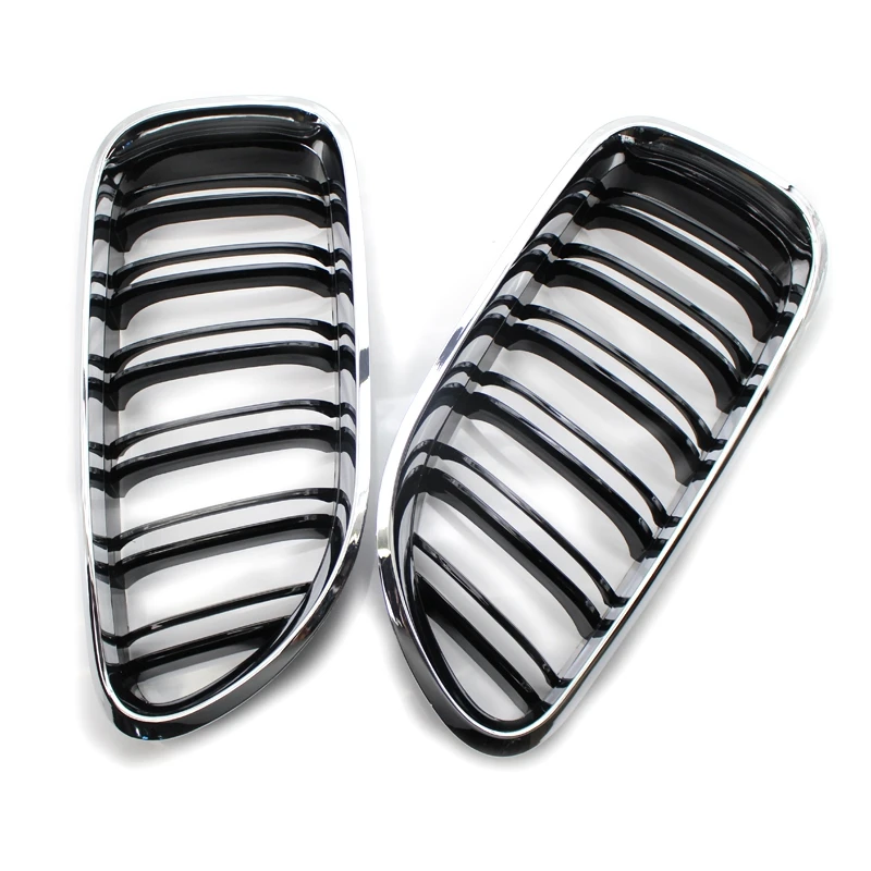 Передняя почечная двойная линия Решетка Спортивный гриль Замена для-BMW 6 серии F06