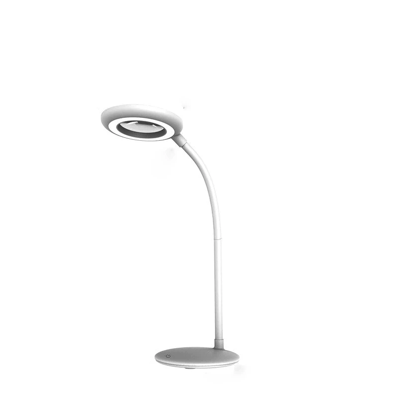 

FSTENPUS Ring Eye Protection Led Table Lamp Touch Dimming 360 Degree Rotation Table Lamp Lighting Book Light 5W 1200maAh