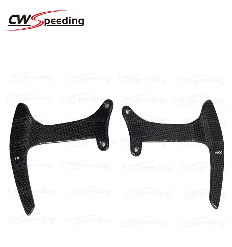 Переключатели скоростей на руле из настоящего углеродного волокна для