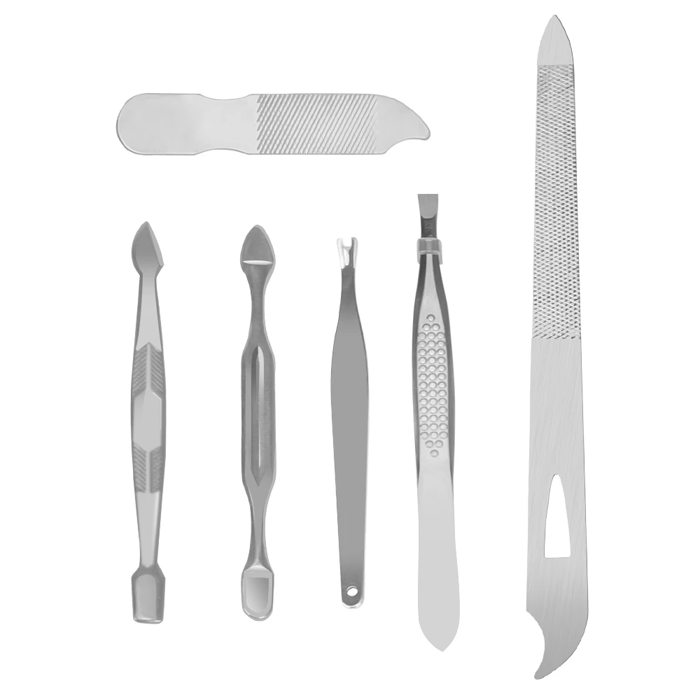 1 Набор черная машинка для стрижки ногтей из нержавеющей стали триммер ушей набор