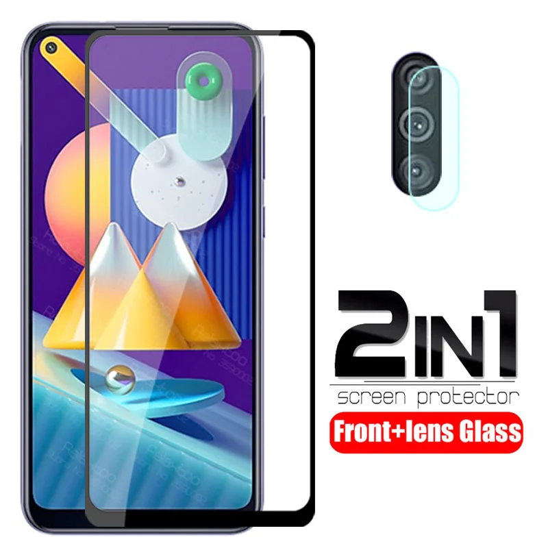 Защитное стекло для объектива камеры 2 в 1 samsung galaxy m11 M 11 SM M115F 6 4 дюйма защита экрана