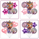 18-дюймовая кукла с плачем, набор воздушных шаров для детского дня рождения, украшение, мультяшный игрушечный шар.