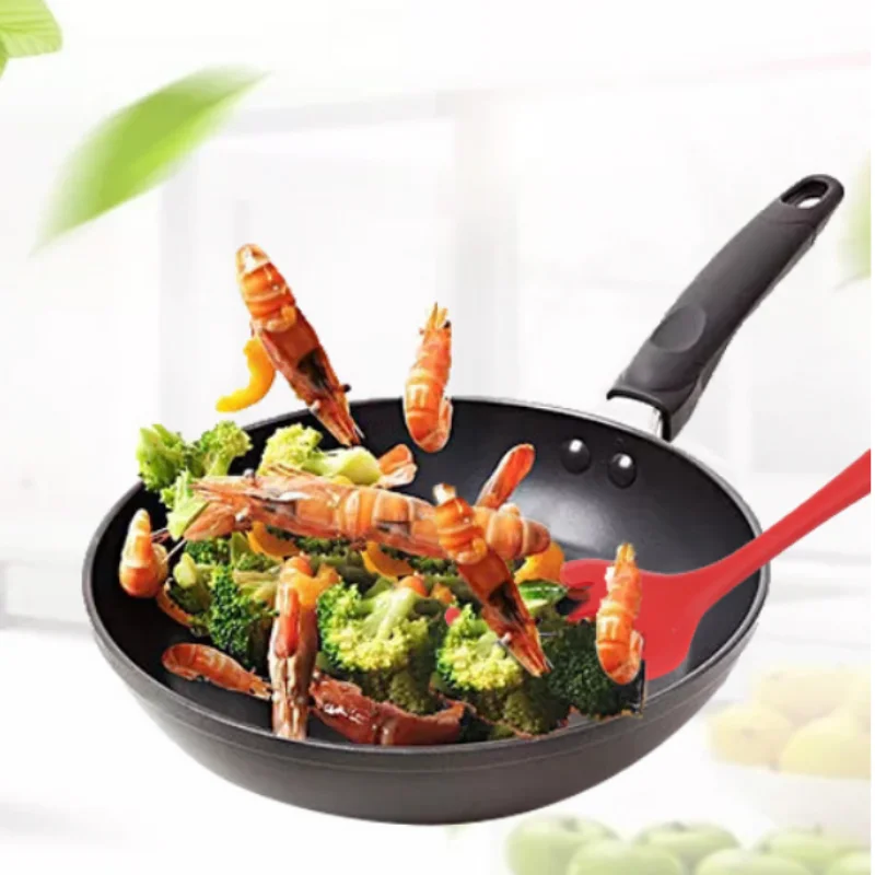 

5PCS Silicone Kitchen Utensils set Multifunction Non-Stick Spatula Ladle Egg Beaters Shovel Brush Cooking Kitchenware Tools