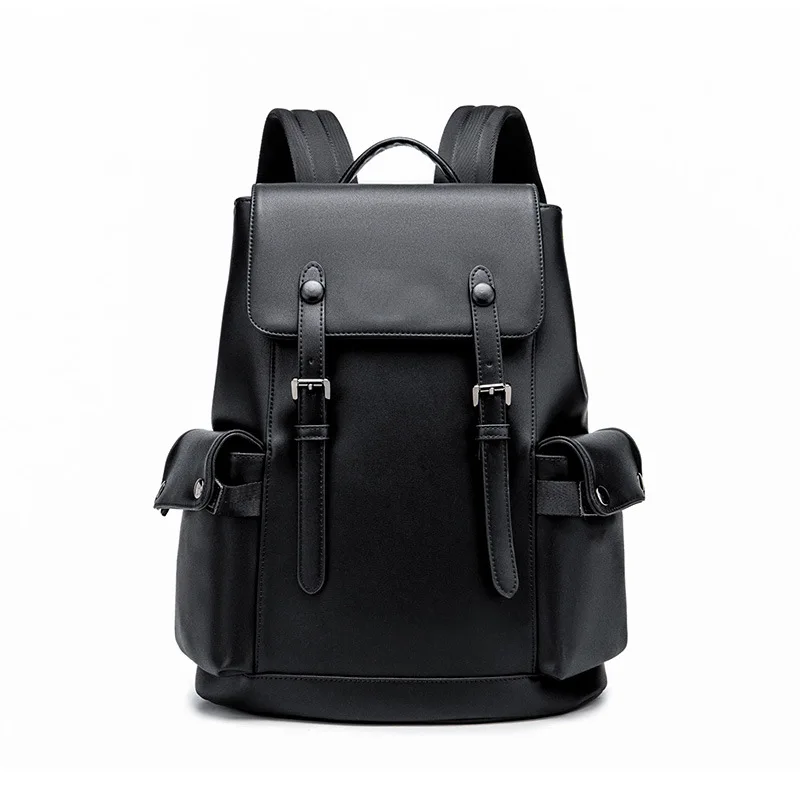 

Man's Sports Backpacks Luxury Designer Men Shoulder Travel Backpack for Teenagers 2022 Fashion Male Pu Leather Laptop Backpacks
