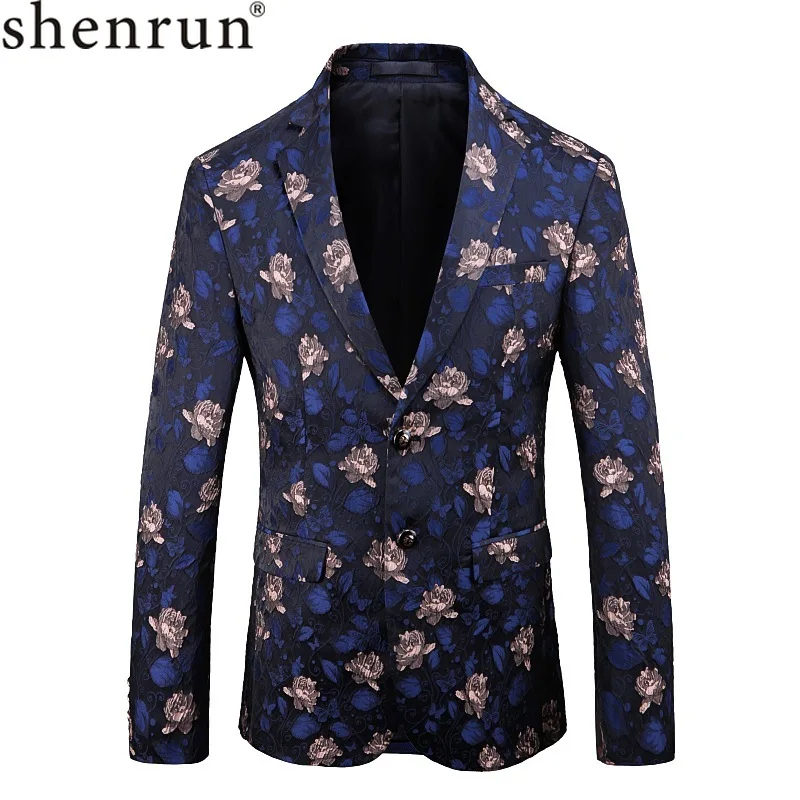 Высококачественный мужской блейзер Shenrun осенне зимние куртки модный приталенный