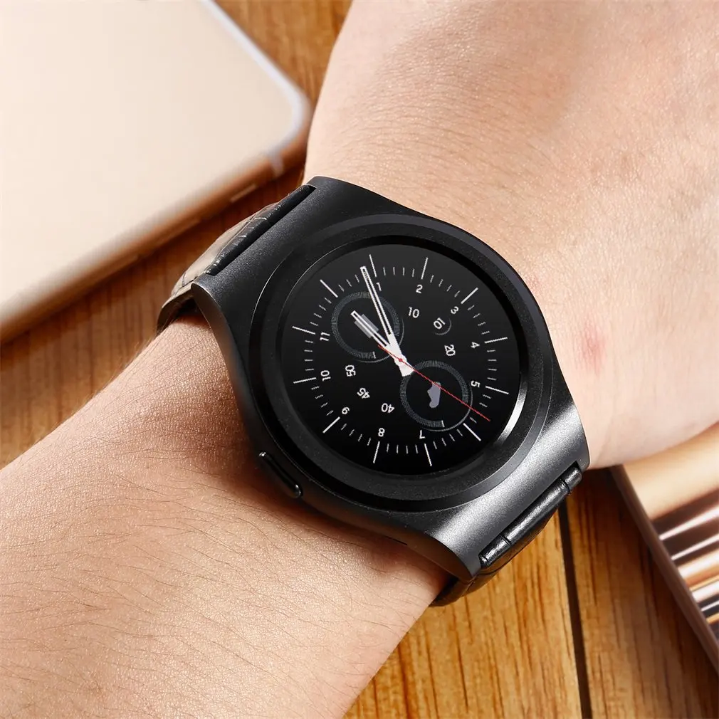 

2020 New Smartwatch 1.3in Touch Screen Water Resistant with SIM Card Slot Sleep Monitor Heart Rate Monitor and Pedometer