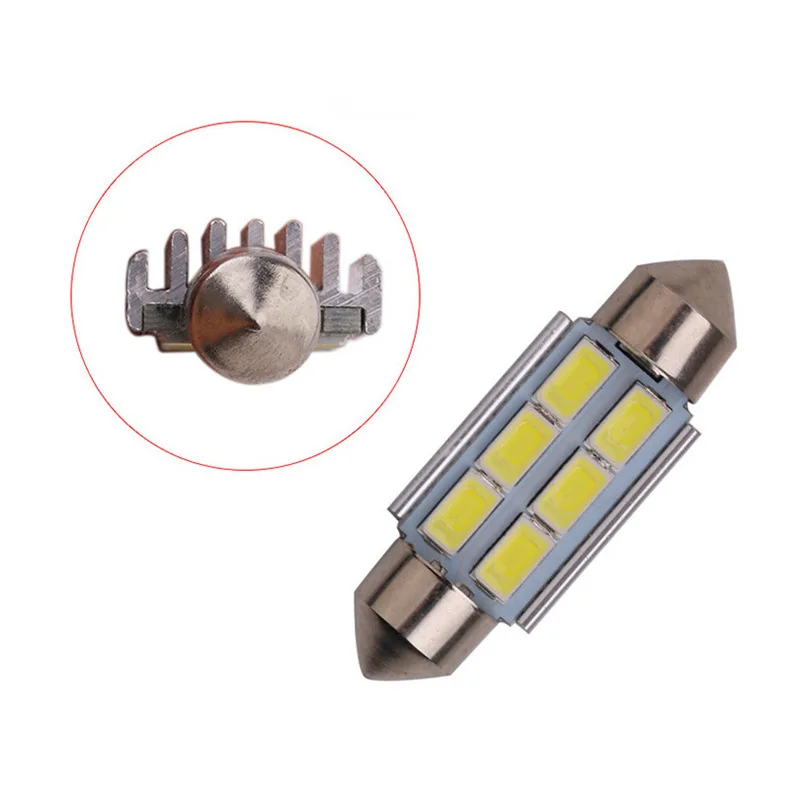 Автомобильный светодиодный светильник с двумя точками для чтения Топ 5630 фитиль