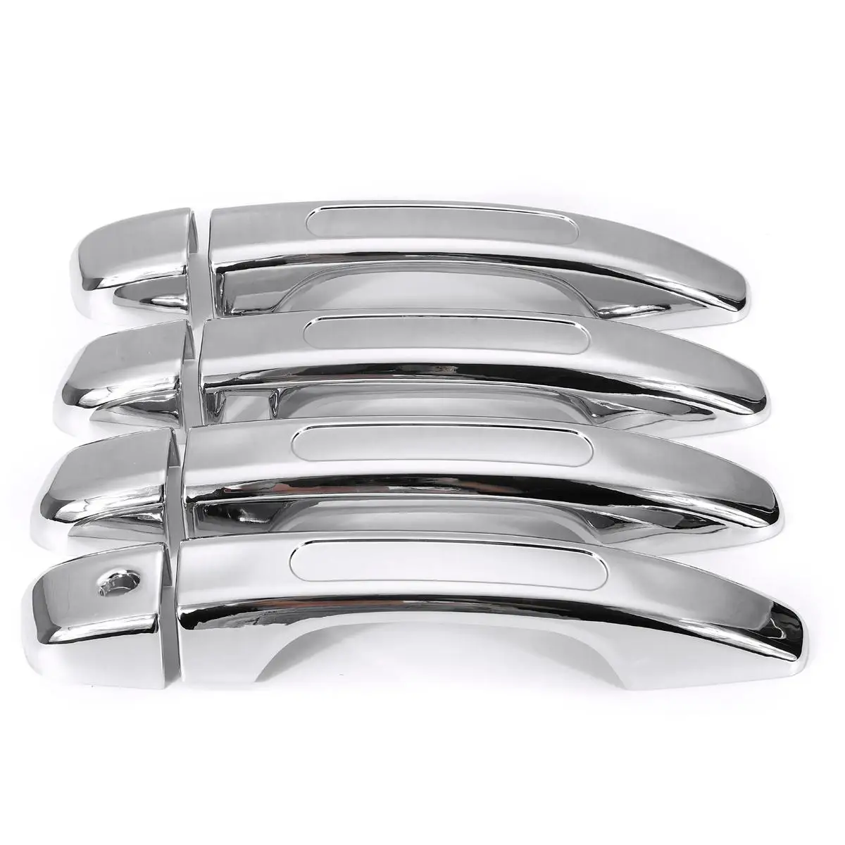 Silver 8 шт. ABS бесключевая Входная Автомобильная умная внешняя дверная ручка Крышка для Honda для Accord автомобильные аксессуары - Цвет: Silver