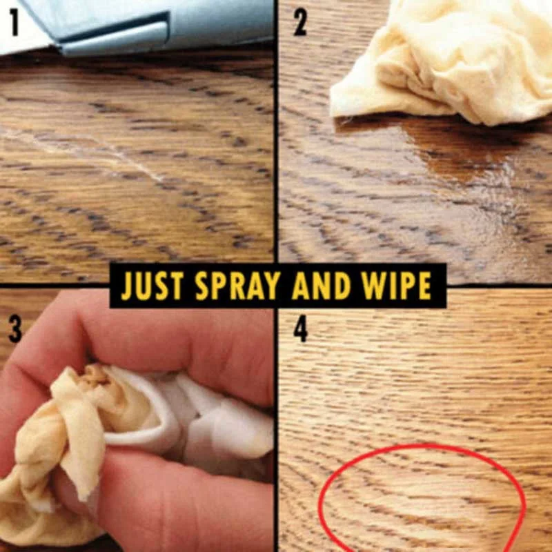 

2 Pcs Instant Fix Wood Scratch Remover Repair Paint for Wooden Table Bed Floor D1