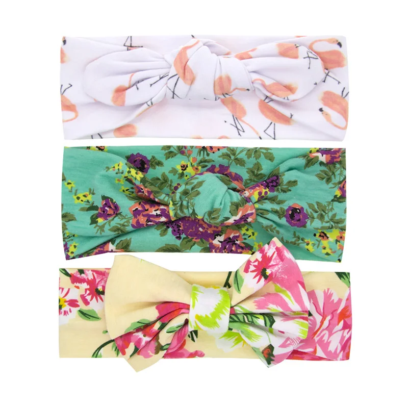 3 шт./компл. богемная Детская повязка на голову для девочек волос эластичная с