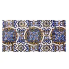 Этническое винтажное мозаичное полотенце Azulejo из микрофибры для кухни, чая, пляжа, лица, с узором старой древней плитки, для спа, йоги, сауны