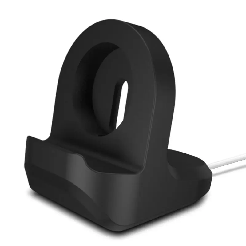 Портативное беспроводное зарядное устройство силиконовые часы для зарядки