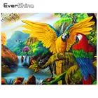 EverShine алмаз живопись полная квадрат Попугай картина из страз алмазная мозаика вышивка крестом алмазная вышивка животные