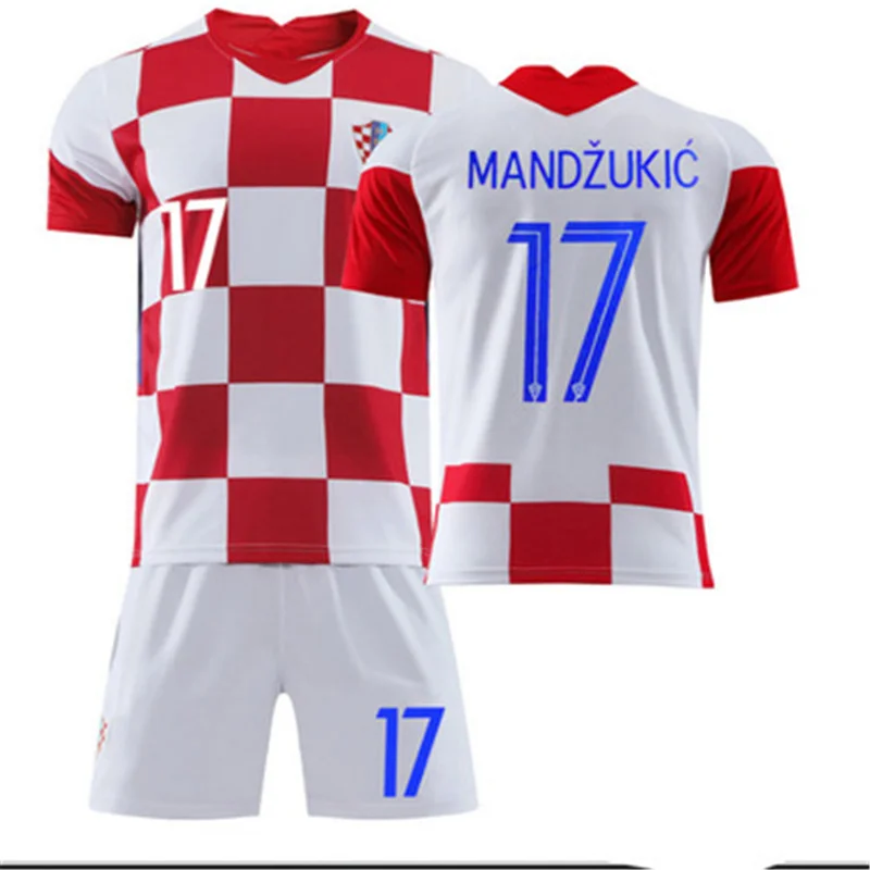

Summer Football Uniforms for Children and Adults, Training Uniforms, Football Kits with Custom Names and Numbers