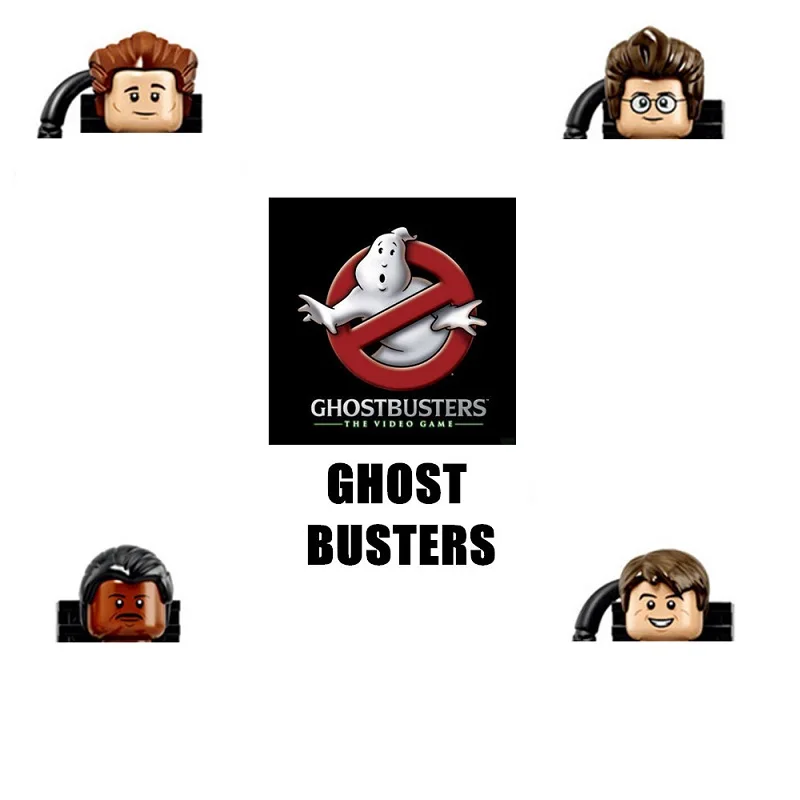 8 шт. = комплект из 2 предметов продажа героями Космос Fastic четыре Ghostbusters