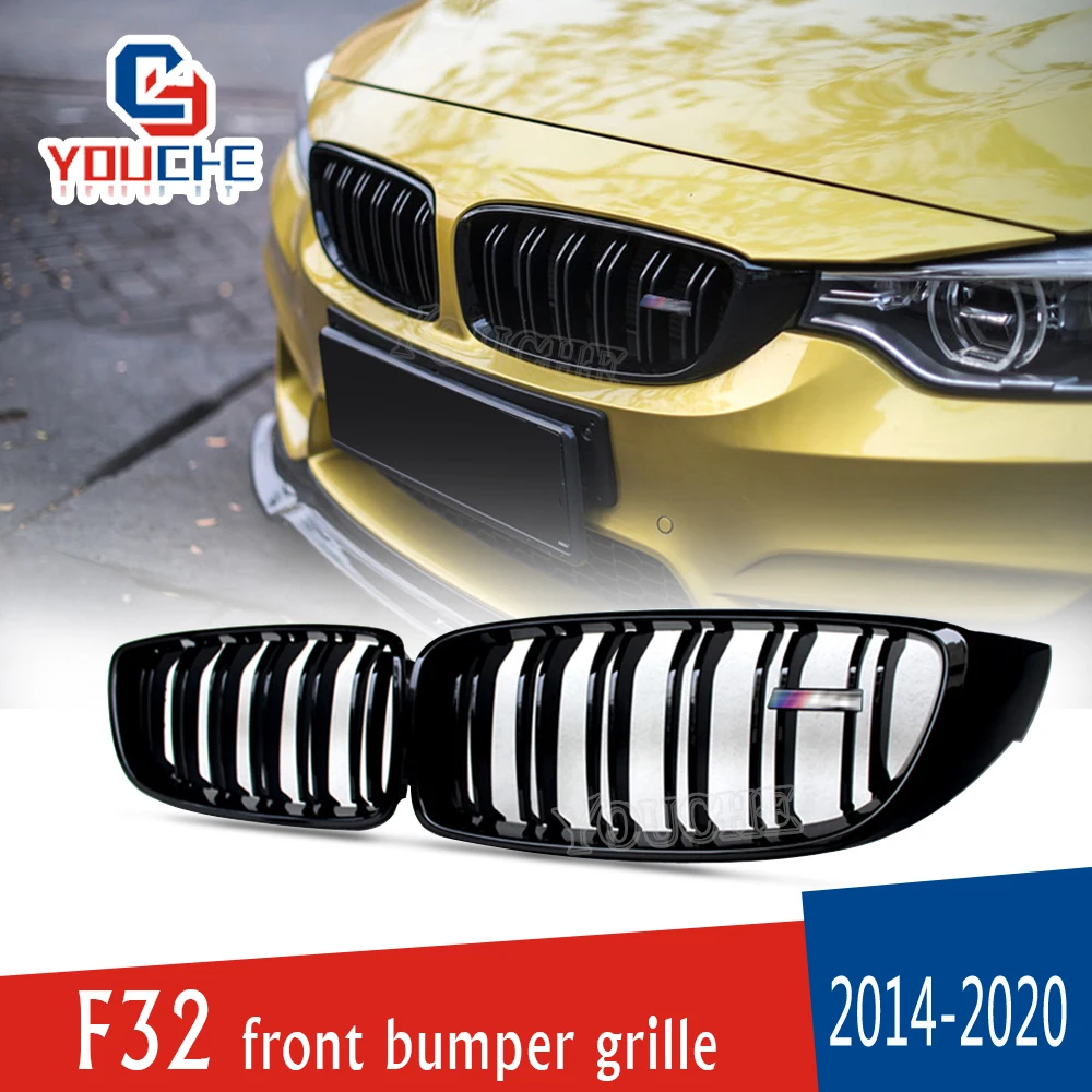 Для BMW F32 F33 F36 передний бампер решетка для почек сетка M3 F80 M4 F82 F83 4 серии Купе Седан