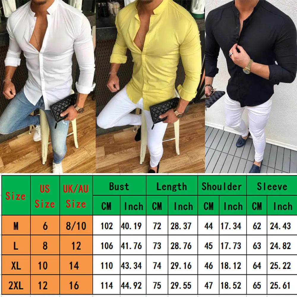 

2020 NEW Men Shirt Brand Male High Quality Long Sleeve Shirts Casual Hit Blouse Slim Fit Black Man Dress Shirts