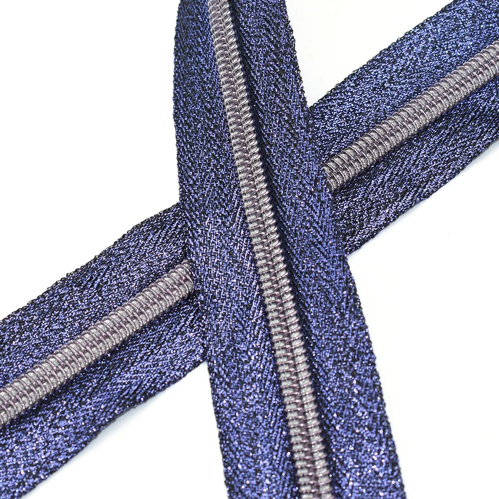 Size #5 Purple Zipper Handbag zipper Plastic Coil Tape by the yard with coil Nylon for Zip | Дом и сад