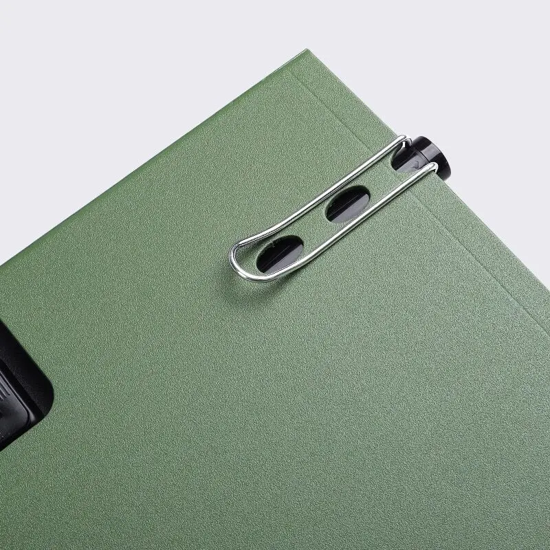 Папка для документов MINKYS в деловом стиле плотный Органайзер А4 с зажимом