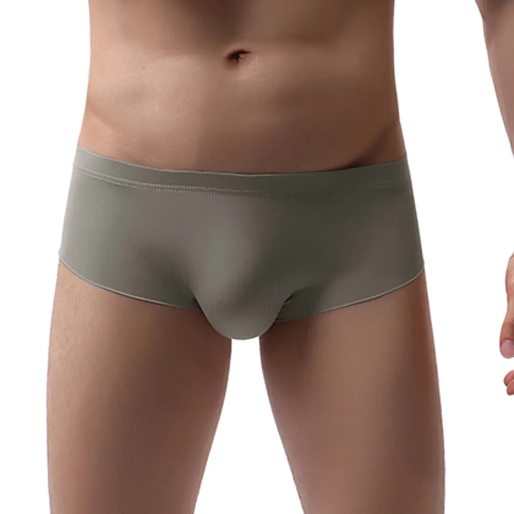Модное сексуальное нижнее белье для мужчин хлопковое мужские трусы с бантиком - Фото №1
