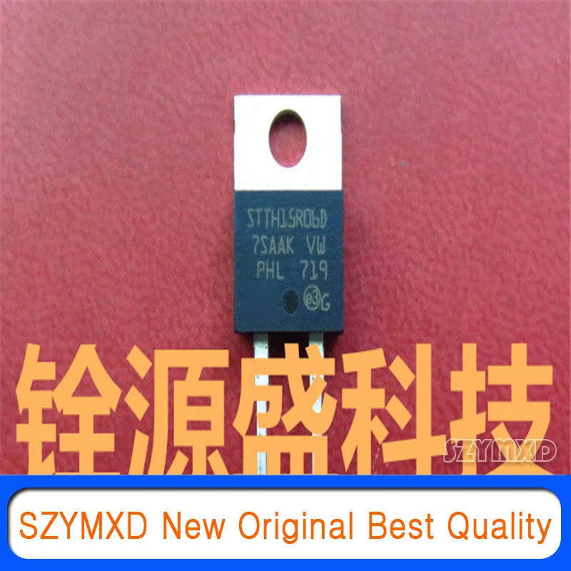 

5 шт./лот новый оригинальный STTH15R06D 15A600V диод Schott быстрого восстановления