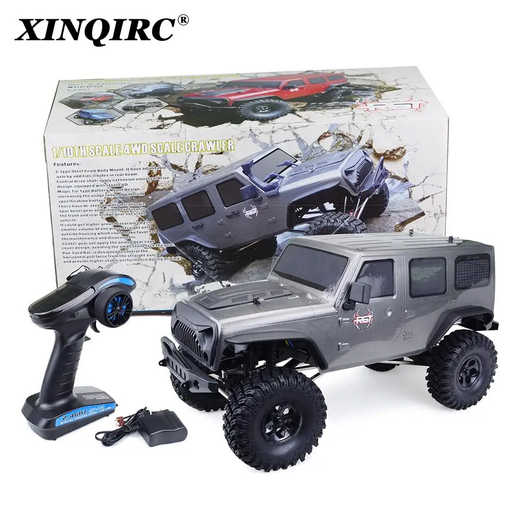 

RGT RC Car Crawler 1:10 4WD Metal Gear Off Road Truck Rock Crawler Cruiser EX86100 Hobby Climbing RTR 4x4 Waterproof Toys