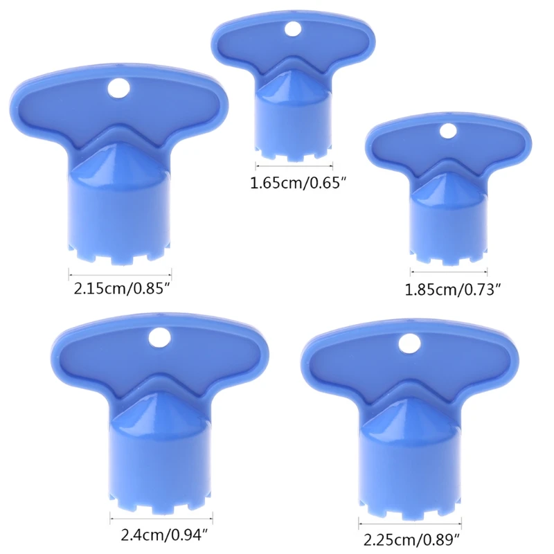 

T3EC 5 Pieces Cache Faucet Sprinkler Aerator Keys Tap Inflator Filter Liner Nozzle Foamer Removal Wrench Tools Accessories 5 M24