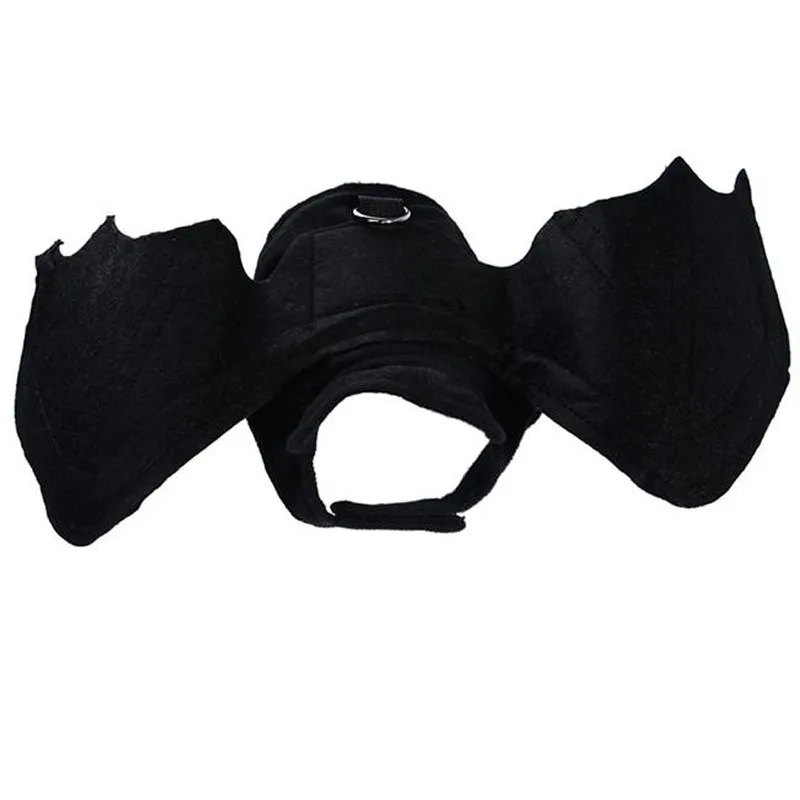 Хэллоуин Одежда для домашних питомцев Кошки крылья летучей мыши с