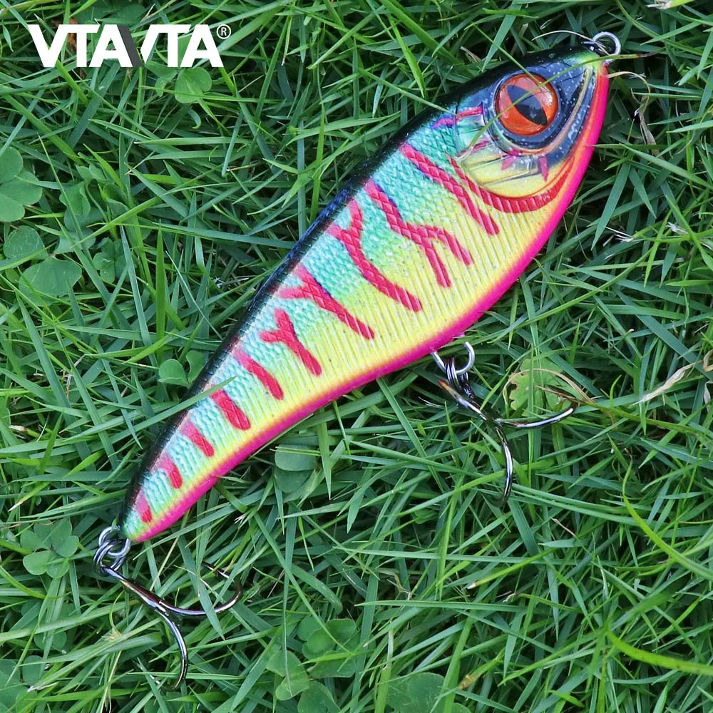 VTAVTA 12 см 49 г Jerkbait Тонущая приманка воблеры VIB ледяная рыболовная жесткая свимбейт