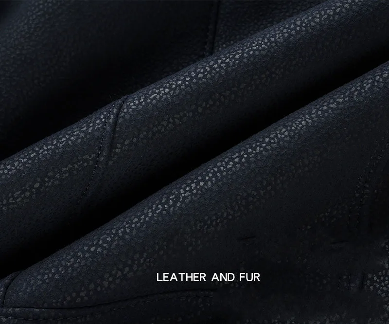 

Coat Men Genuine High Quality Sheepskin Mens Hooded Shearling Jacket Leather Winter Jackets Plus Size M-5XL
