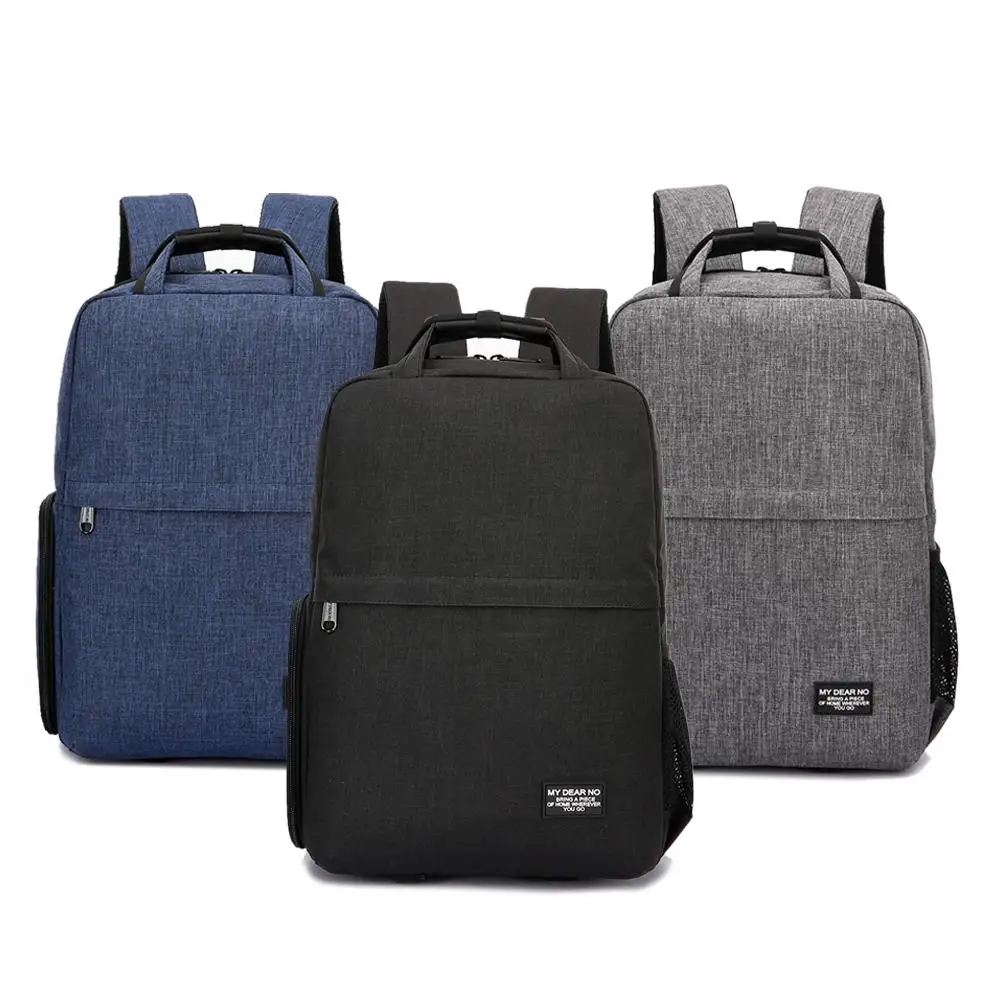 DSLR Камера рюкзак с 15 6 дюймов отделение для ноутбука Водонепроницаемый фотограф