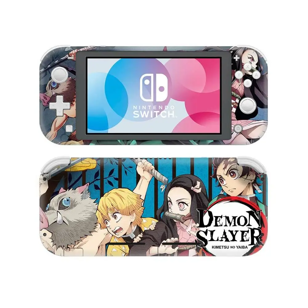 vinyl screen skin anime demon slayer protector stickers for nintendo switch lite ns console nintend switch lite skins stickers free global shipping