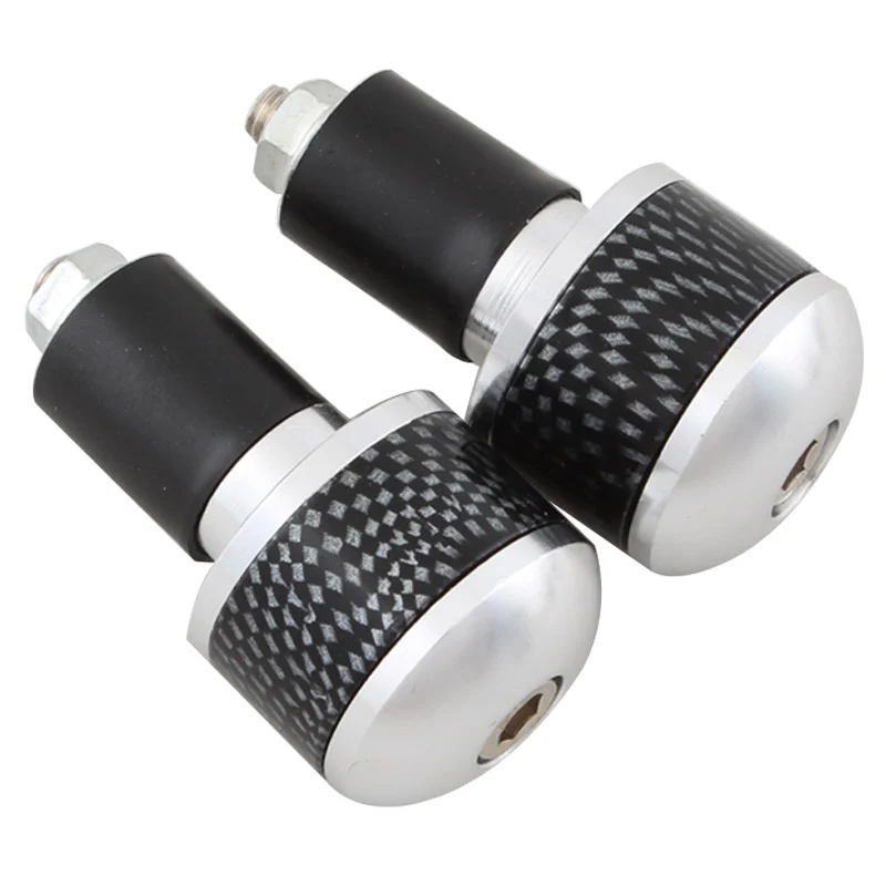 Мотоциклетная углеродная рукоятка 7/8 &quot торцевая вилка с рукояткой