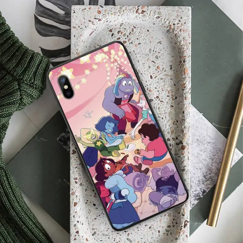 

Steven Universe Anime Cartoon Phone Case for iPhone 11 12 pro XS MAX 8 7 6 6S Plus X 5S SE 2020 XR